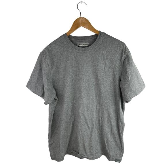 Eddie Bauer Men's Gray Legend Wash Short Sleeve Basic T Shirt Tee Top Size M - Picture 1 of 4